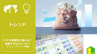 fxと外貨預金の違いは？