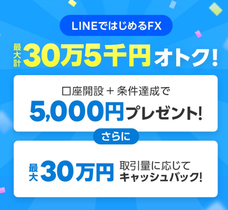 LINE証券の口座開設キャンペーン