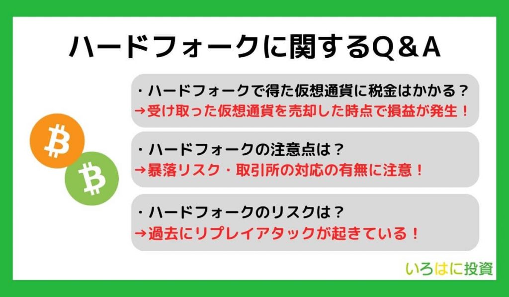 ハードフォークに関するQ＆A