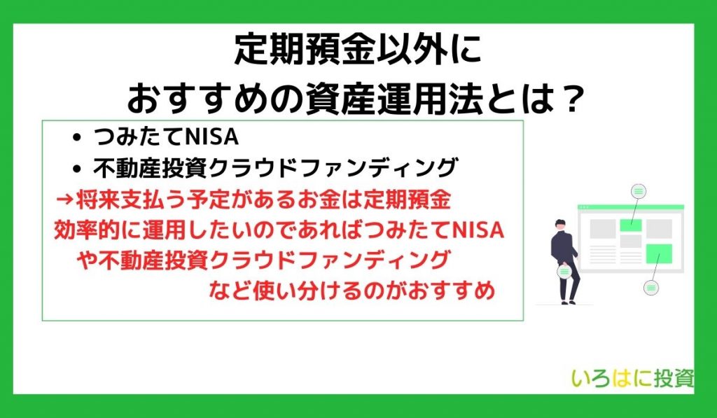 定期預金以外におすすめの資産運用法