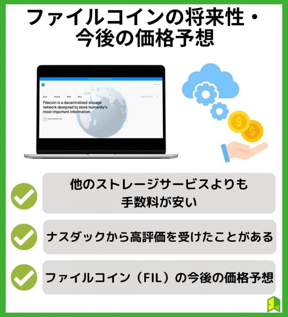 ファイルコインの将来性・今後の価格予想