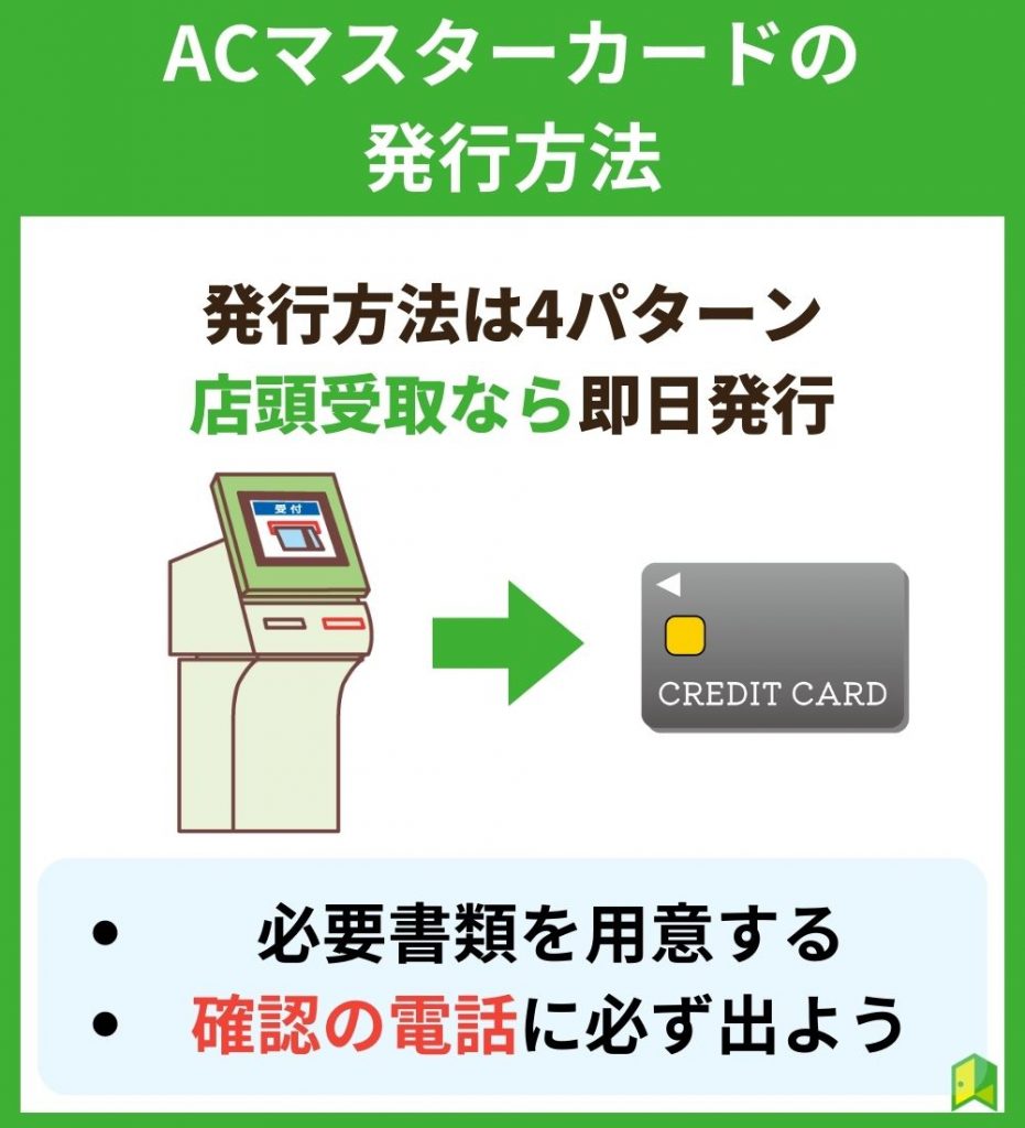 ACマスターカードの発行方法