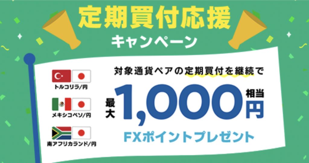 定期買付応援キャンペーン