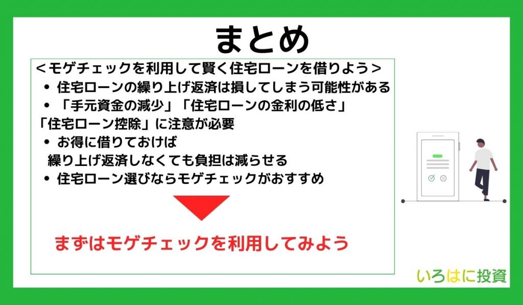 【まとめ】モゲチェックを利用して賢く住宅ローンを借りよう