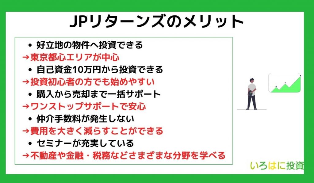 JPリターンズのメリット