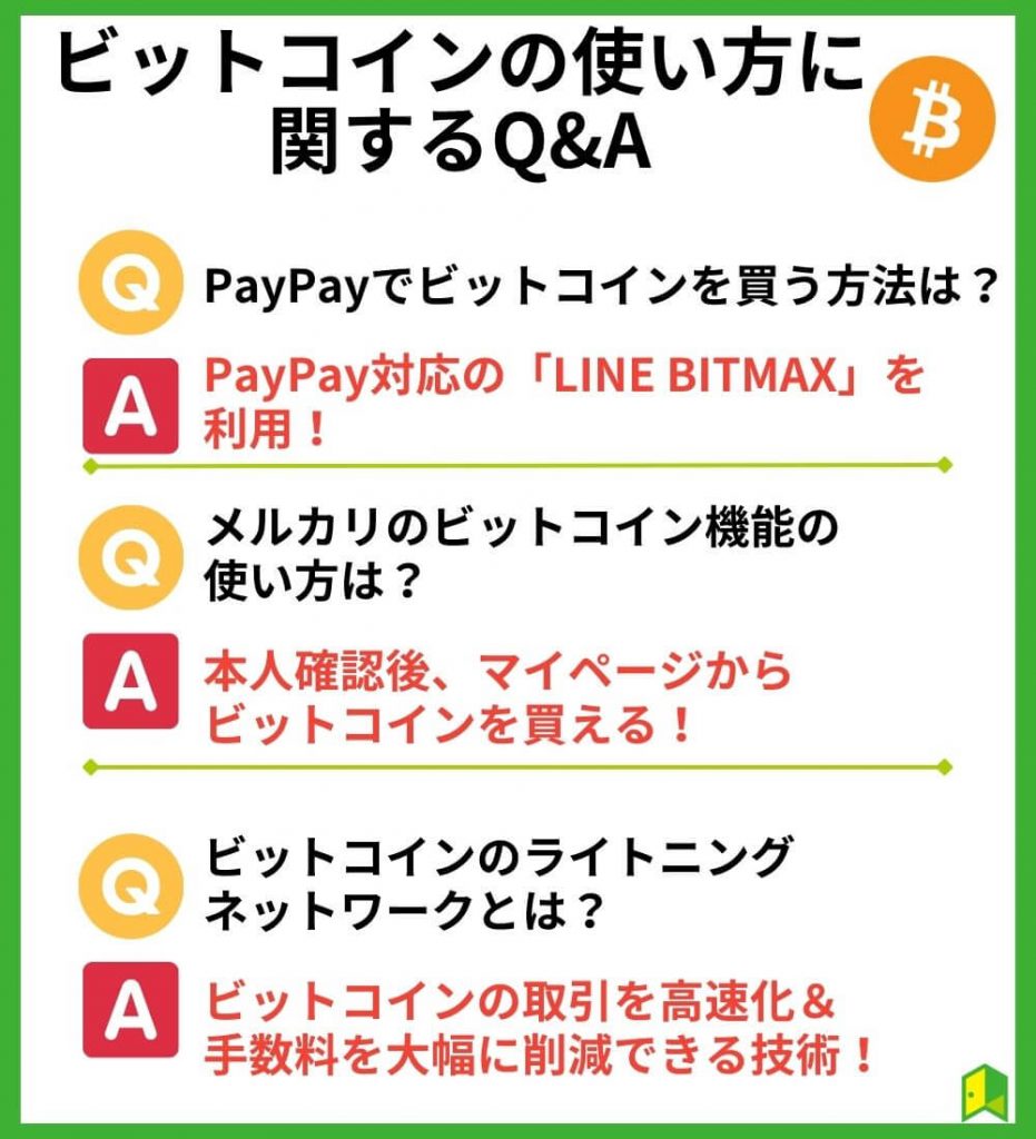 ビットコインの使い方に関するQ&A