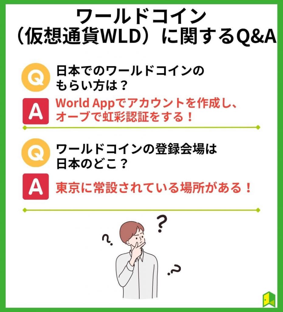 ワールドコイン（仮想通貨WLD）に関するQ&A