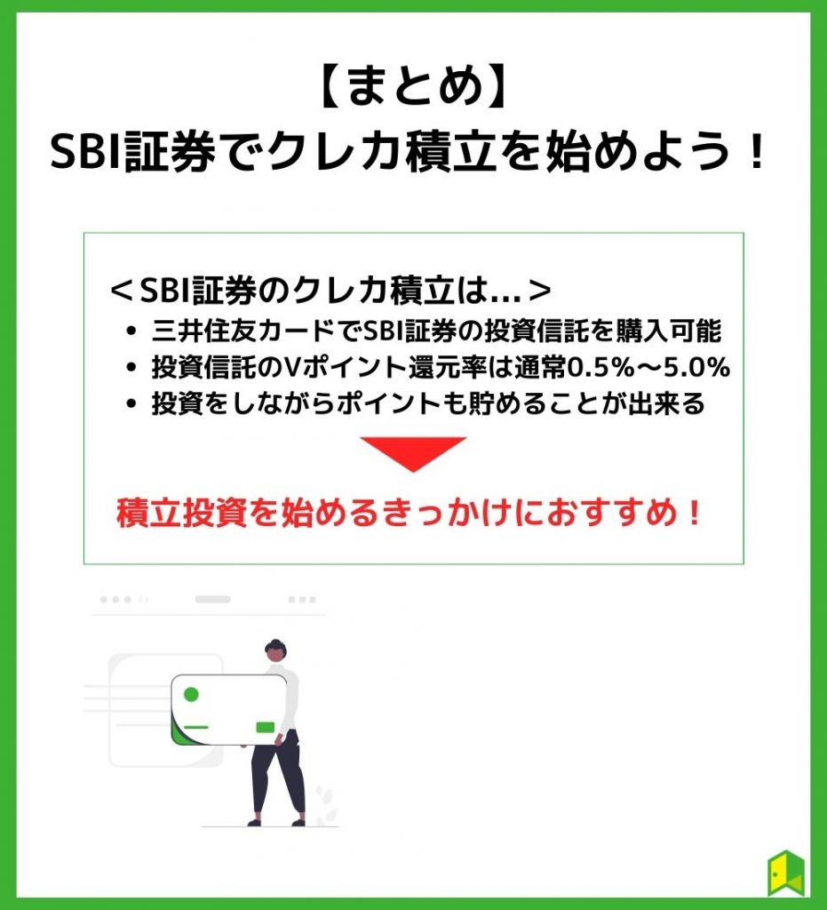 SBI証券でクレカ積立を始めよう