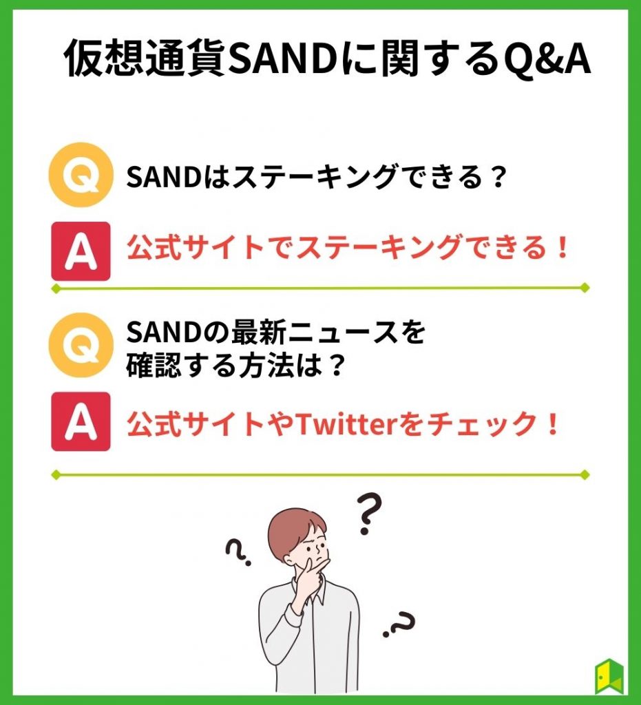 仮想通貨SANDに関するQ＆A