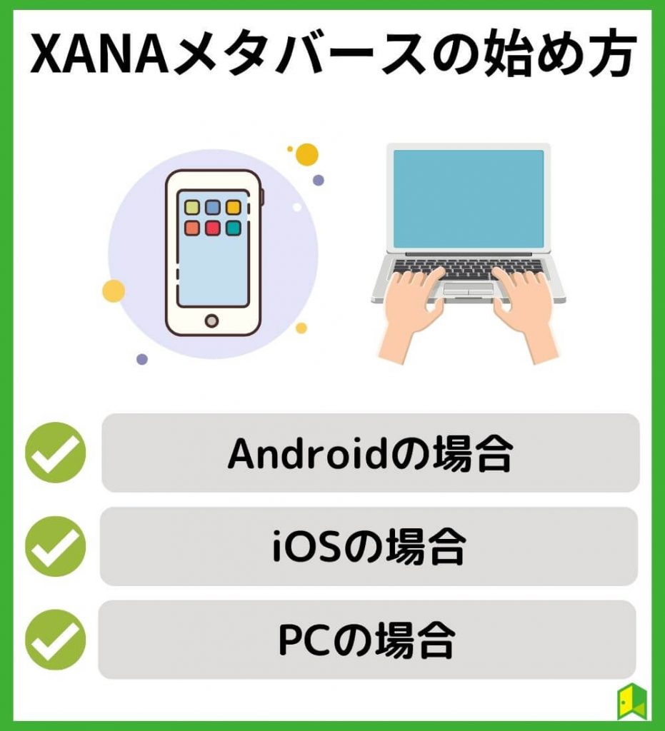 XANAメタバースの始め方