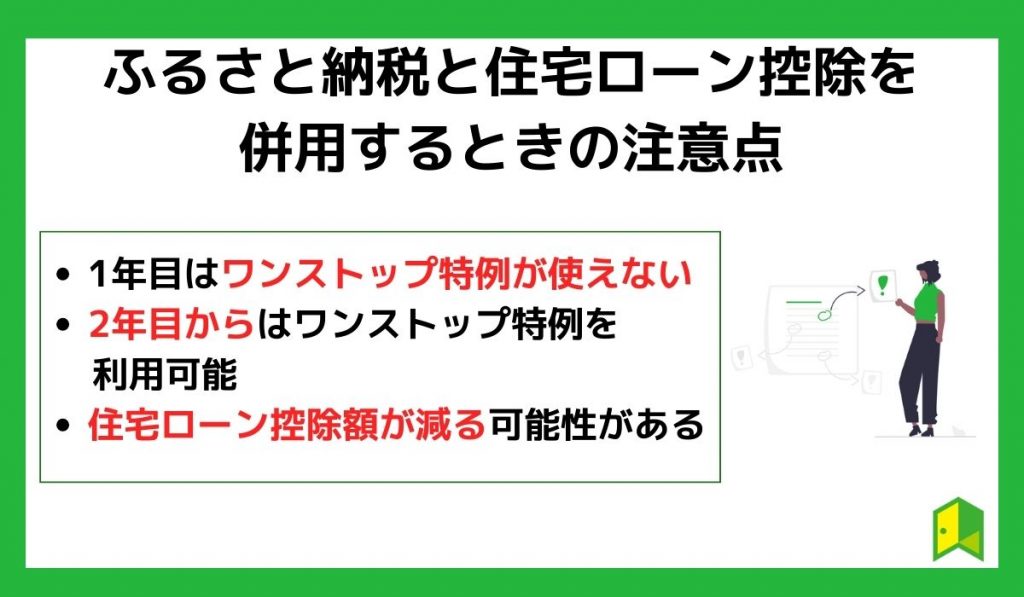 ふるさと納税と住宅ローン控除を併用するときの注意点