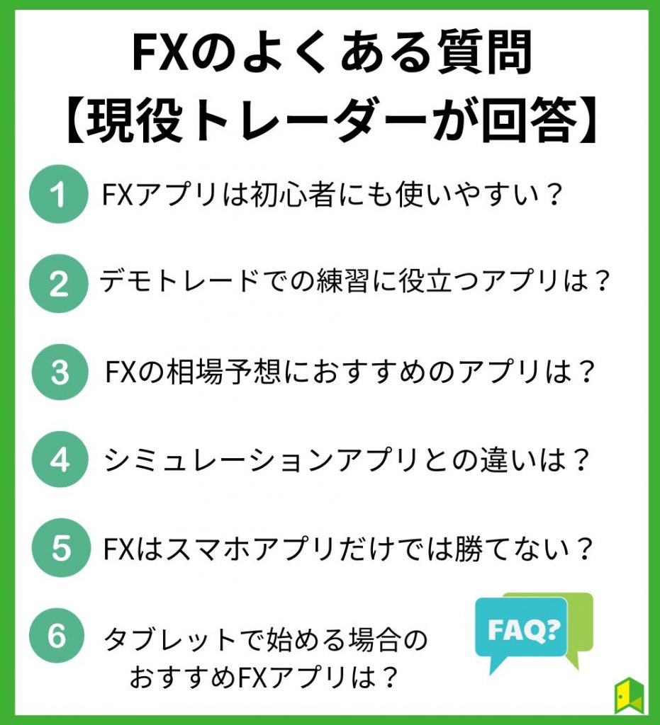 FXのよくある質問