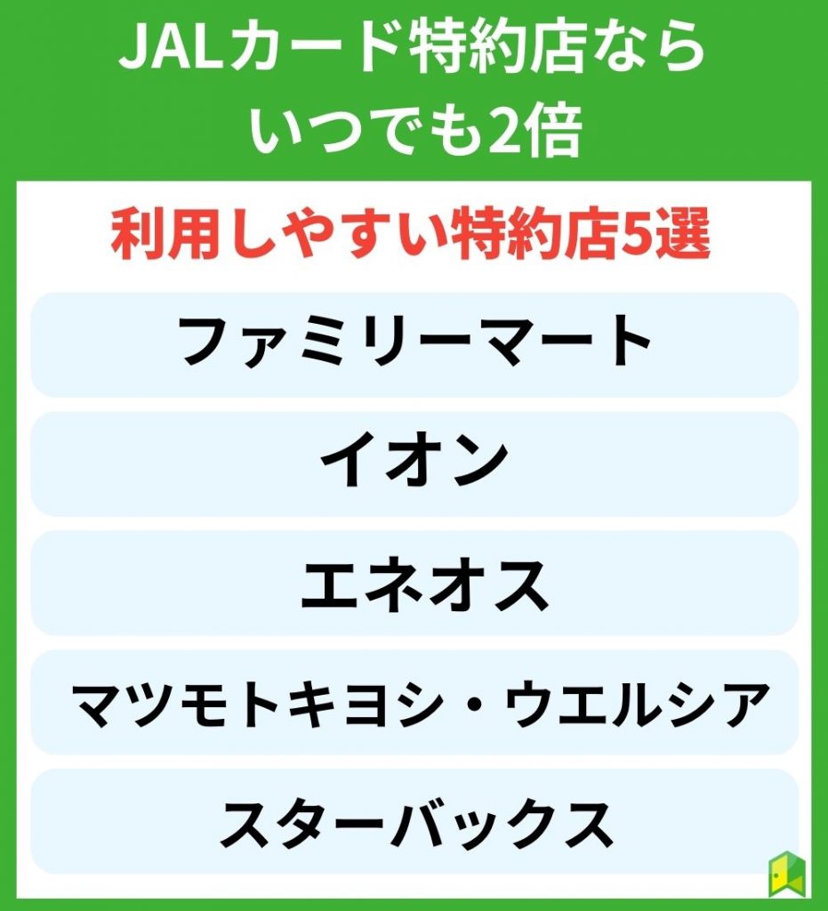 JALカード特約店ならいつでも2倍に