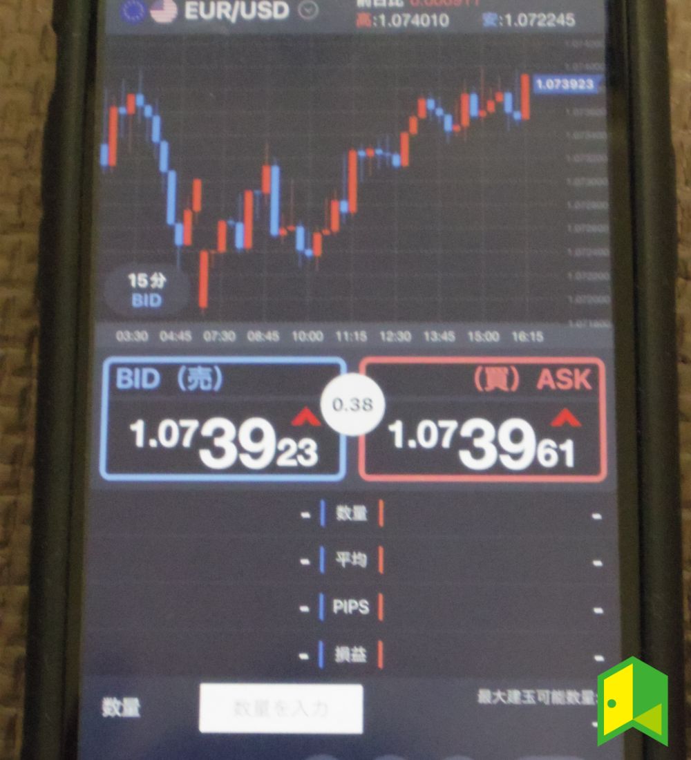 SBI FXTRADEトレードのスマホアプリは使い勝手がよい