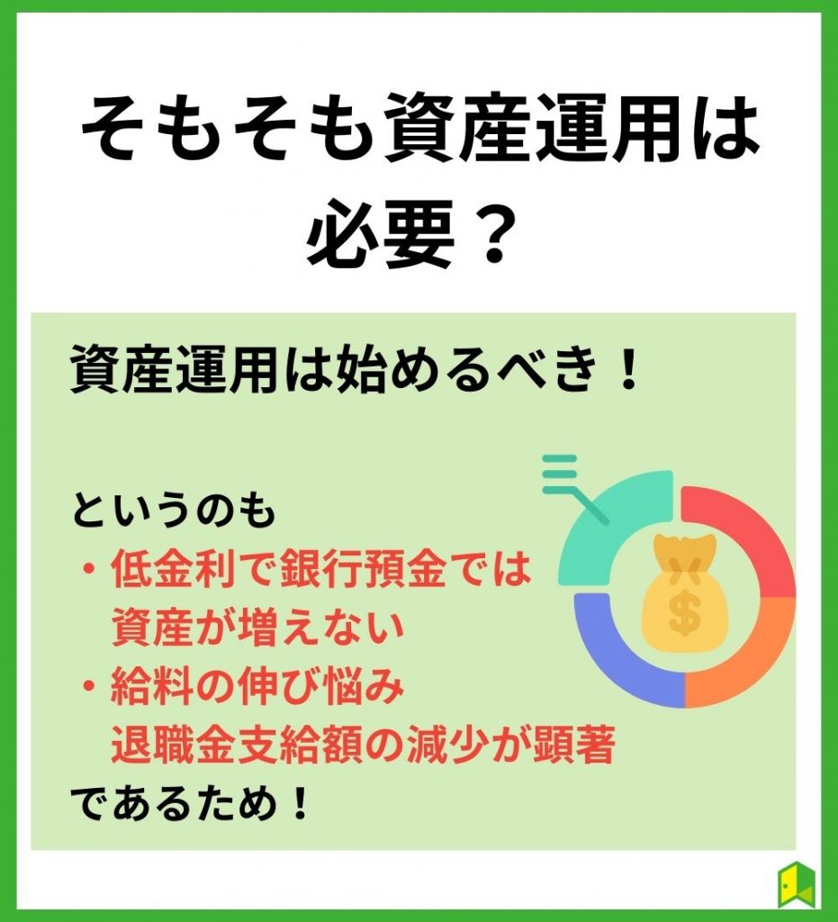 そもそも資産運用は必要？