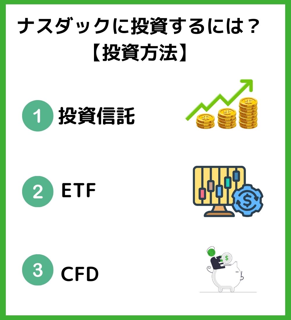 ナスダックに投資するには？ の見出し画像