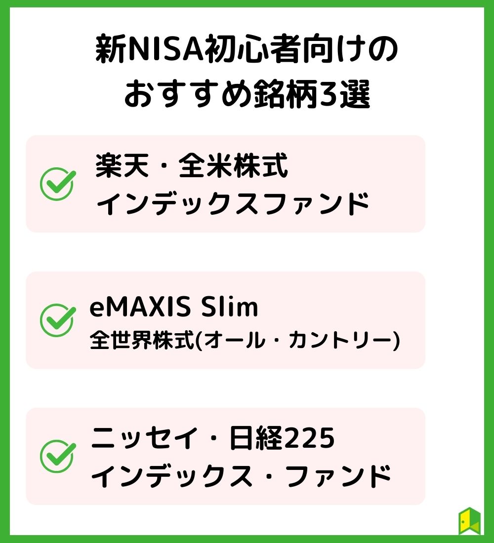 新NISAおすすめ銘柄3選　の見出し画像